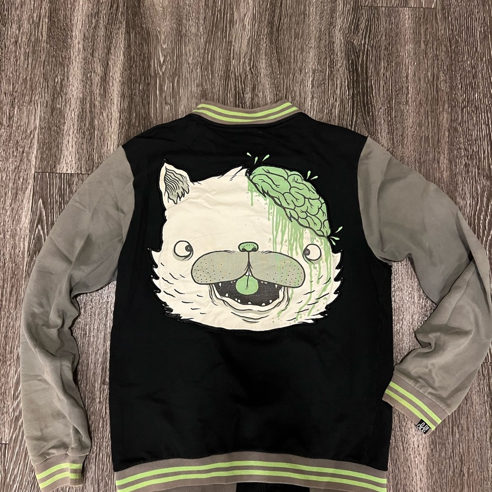 Drop dead varsity Jacket kitty brains. - Picture 2 of 5